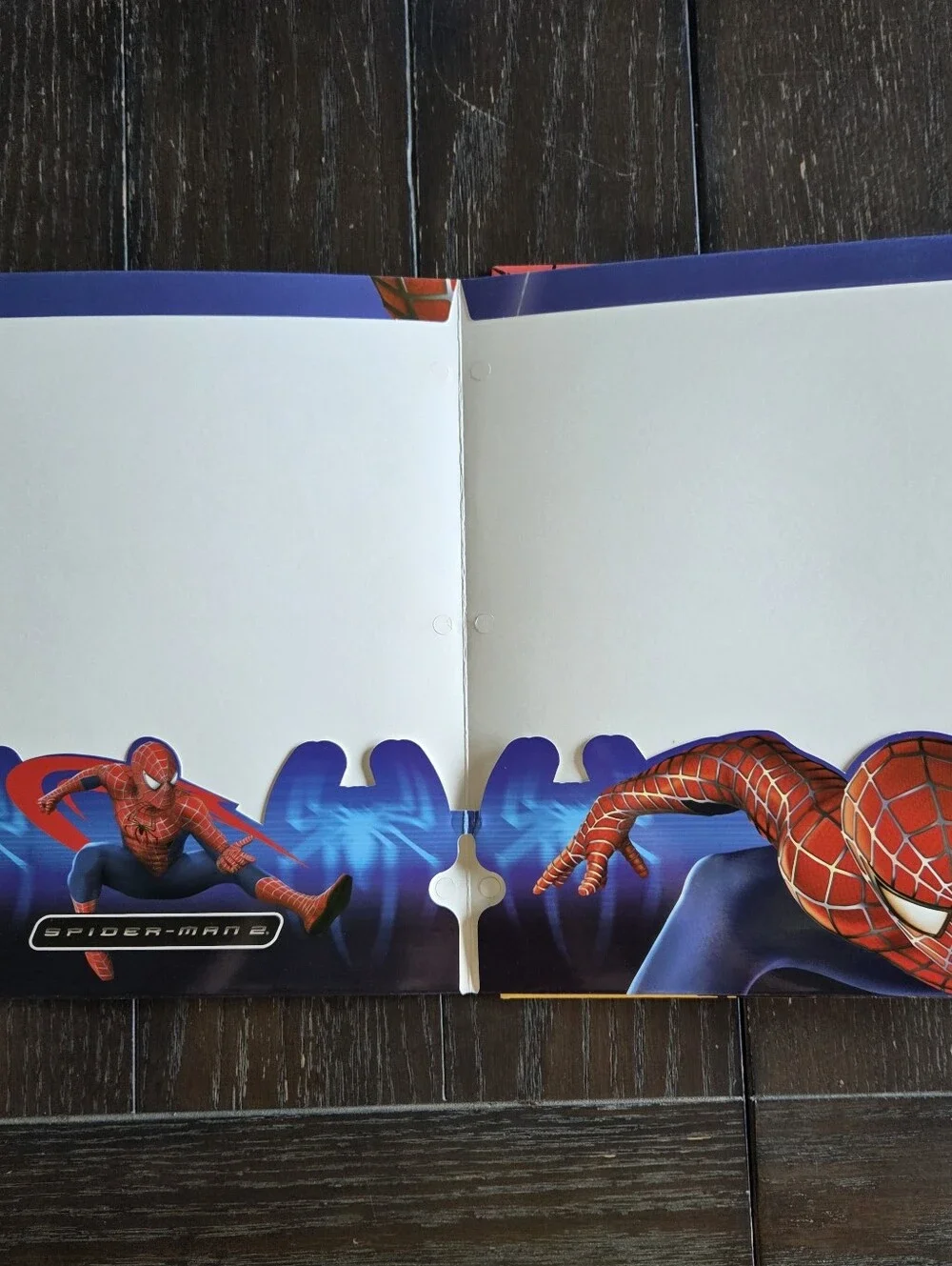 Marvel Spider-Man and Batman Graphic Binder Set - Red, Black, Yellow, Blue